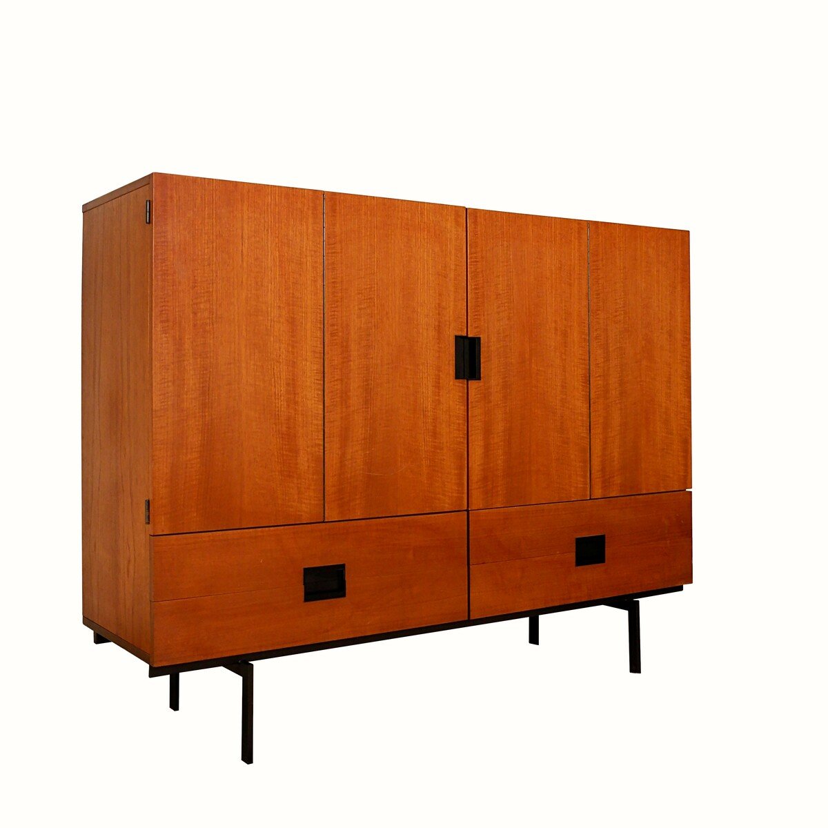 Pastoe Cu04 High/bar Sideboard By Cees Braakman For Pastoe - 1950s-photo-2