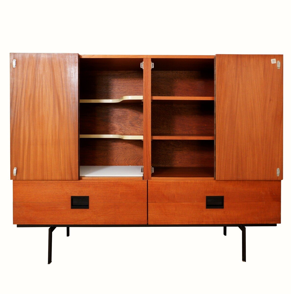 Pastoe Cu04 High/bar Sideboard By Cees Braakman For Pastoe - 1950s-photo-3