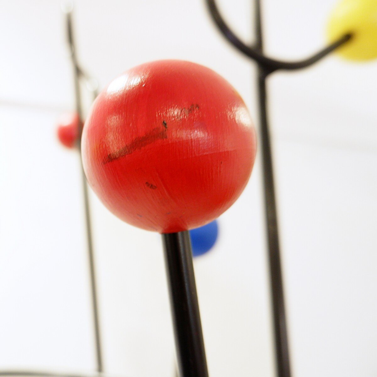 'clef De Sol' Coat Rack By Roger Feraud - 1950s - 181cm-photo-7