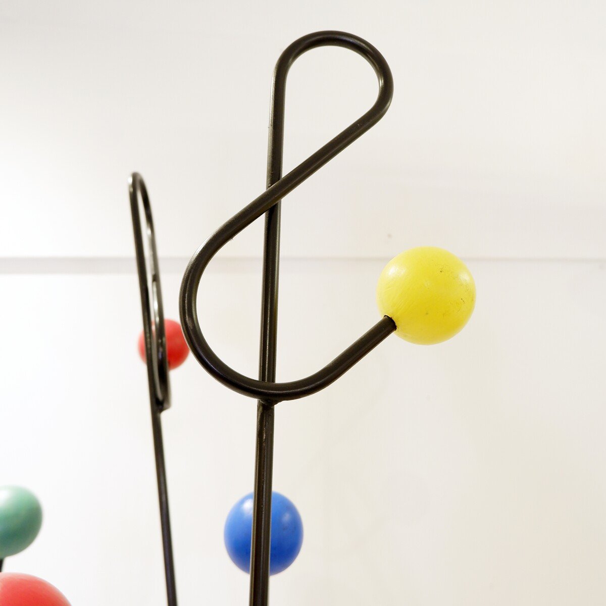 'clef De Sol' Coat Rack By Roger Feraud - 1950s - 181cm-photo-8