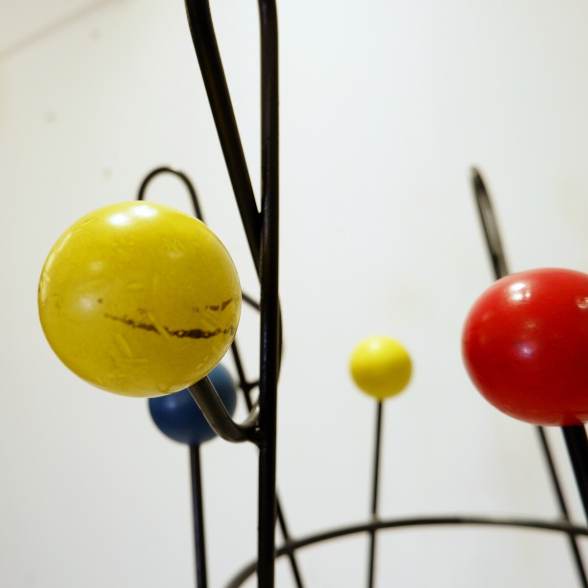 'clef De Sol' Coat Rack By Roger Feraud - 1950s - 125cm-photo-1