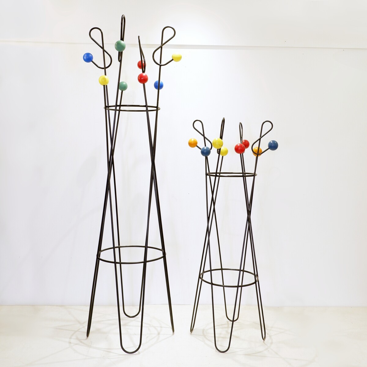 'clef De Sol' Coat Rack By Roger Feraud - 1950s - 125cm