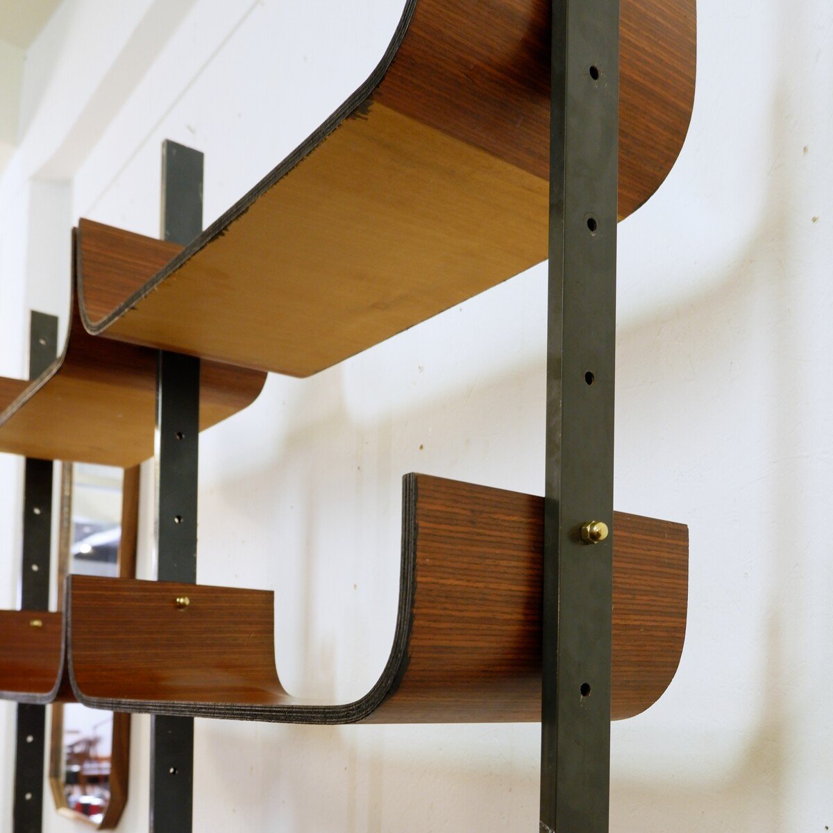 Wall Unit By Franco Campo And Carlo Graffi For Home Torino, 1950s-photo-2