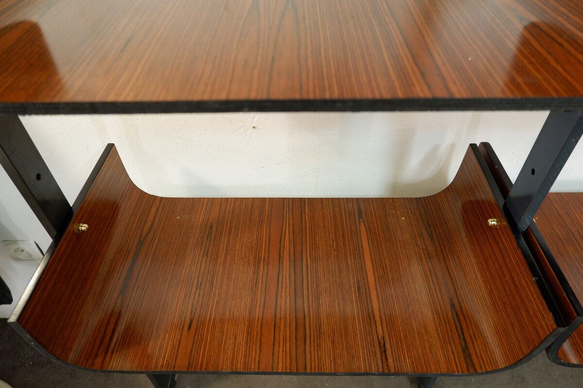 Wall Unit By Franco Campo And Carlo Graffi For Home Torino, 1950s-photo-4