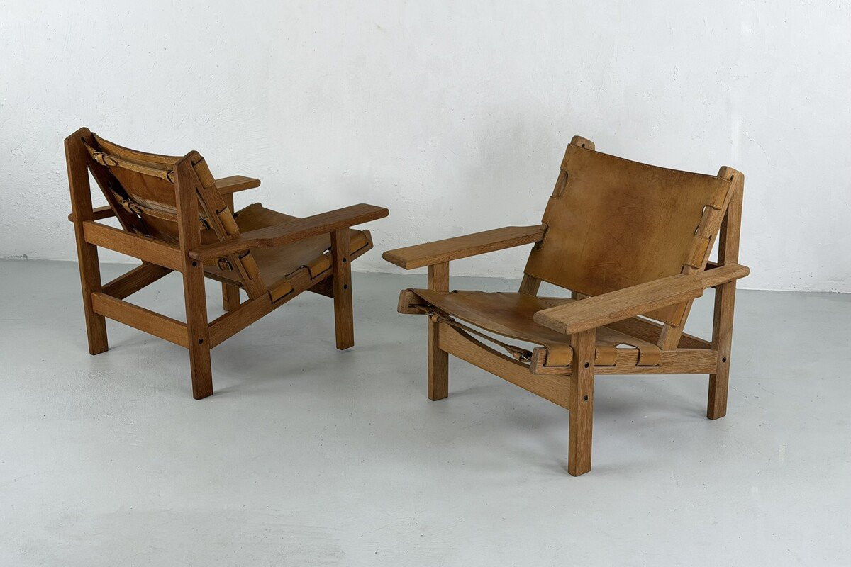 Pair Of 168 Jadstol Armchairs By Kurt østervig For Kp Mobler, 1960s-photo-4