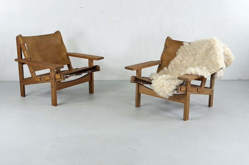 Pair Of 168 Jadstol Armchairs By Kurt østervig For Kp Mobler, 1960s