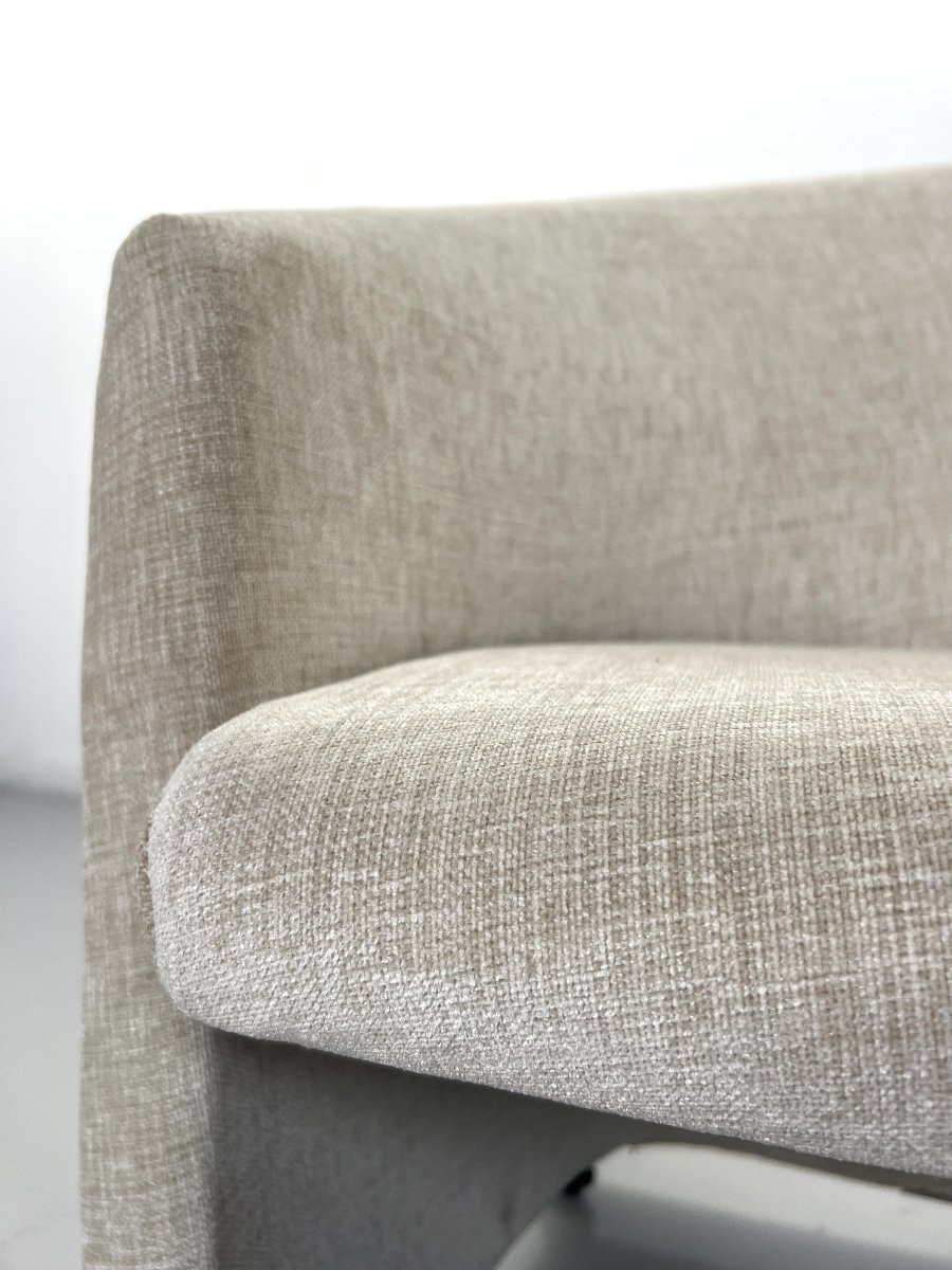 Paire de fauteuils sur roulettes pour Saporiti, Regarnis, Italie, 1970-photo-2