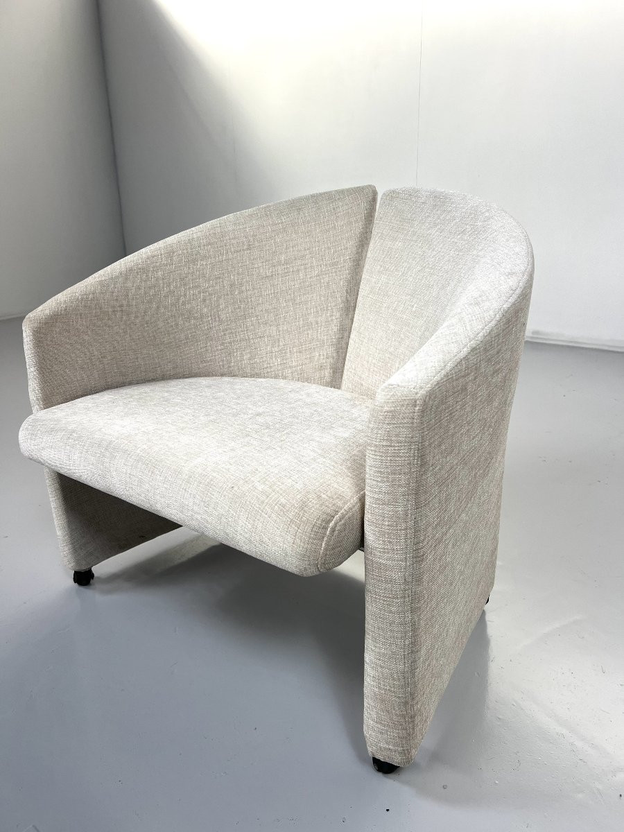 Paire de fauteuils sur roulettes pour Saporiti, Regarnis, Italie, 1970-photo-3
