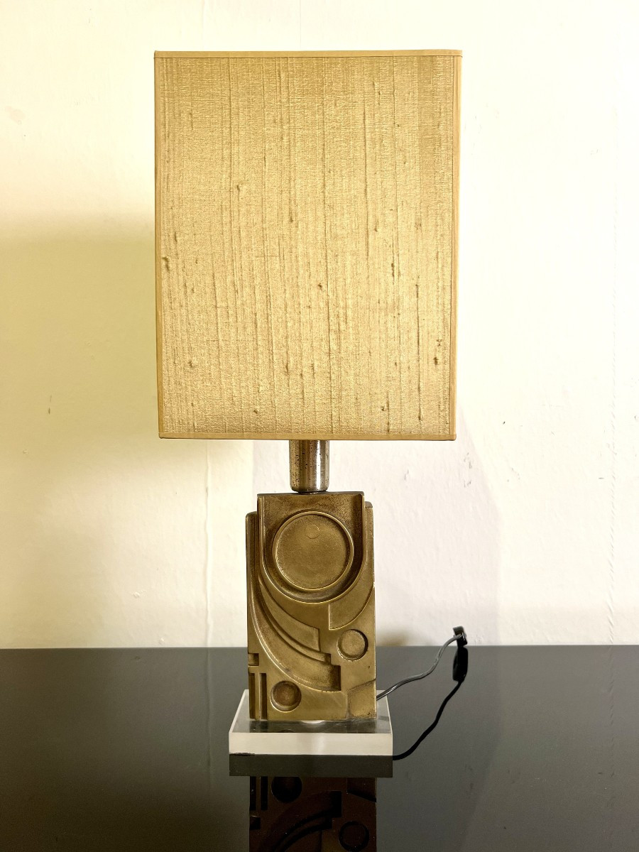 Sculpture Lamp By Giuseppe Calonaci, Italy, 1970's-photo-2