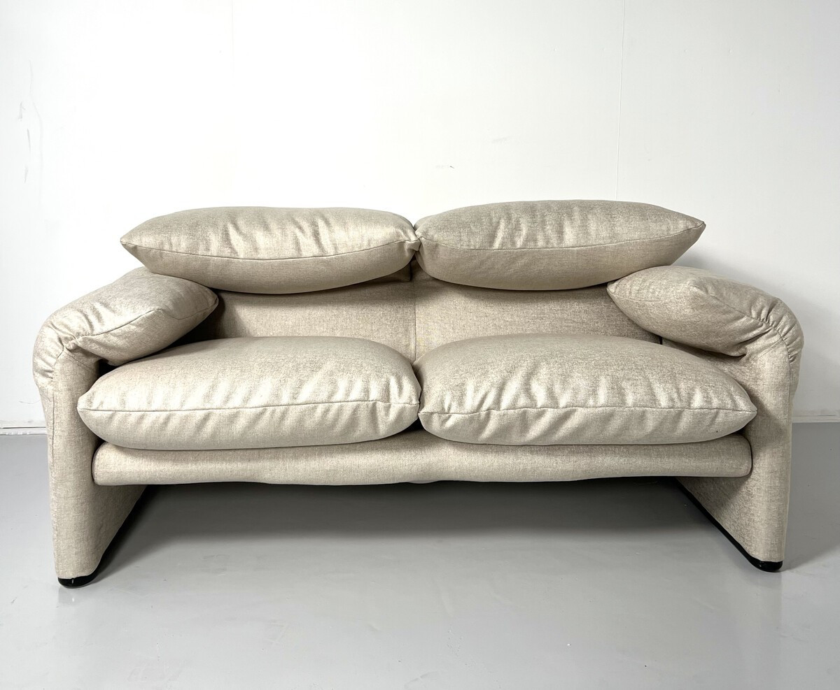 Sofa modèle Maralunga par Vico Magistretti pour Cassina