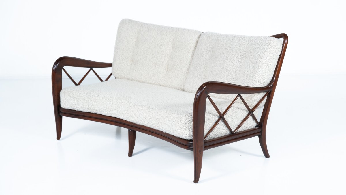 Canapé mid-century par Paolo Buffa, Italie, 1950s-photo-3