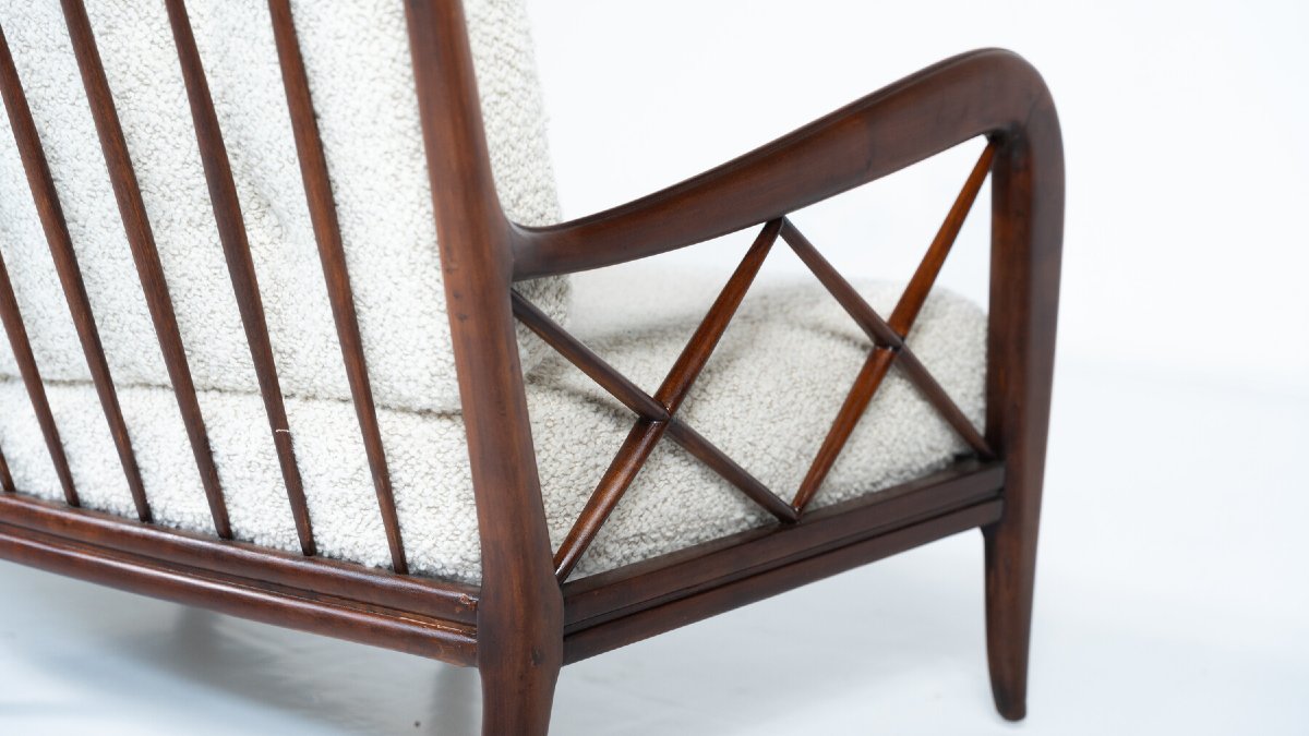 Canapé mid-century par Paolo Buffa, Italie, 1950s-photo-5