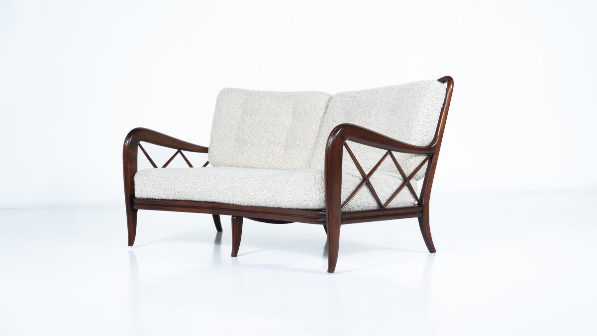 Canapé mid-century par Paolo Buffa, Italie, 1950s