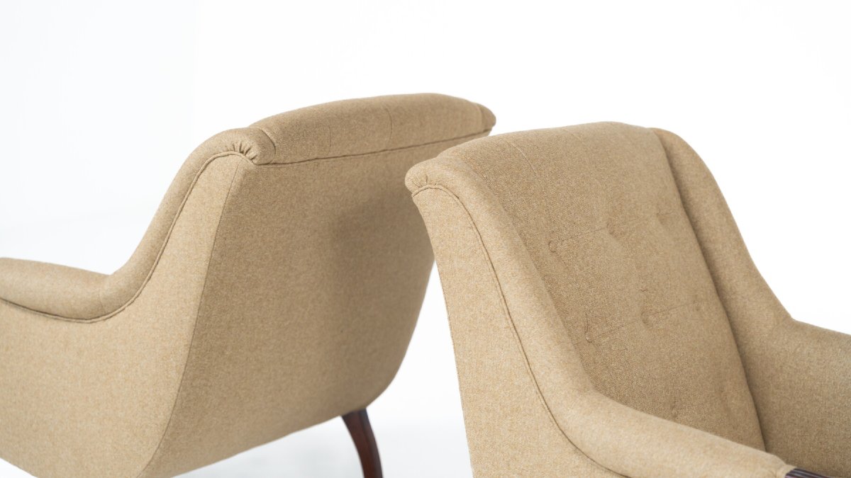 Paire de fauteuils Art déco, 1920s-photo-1