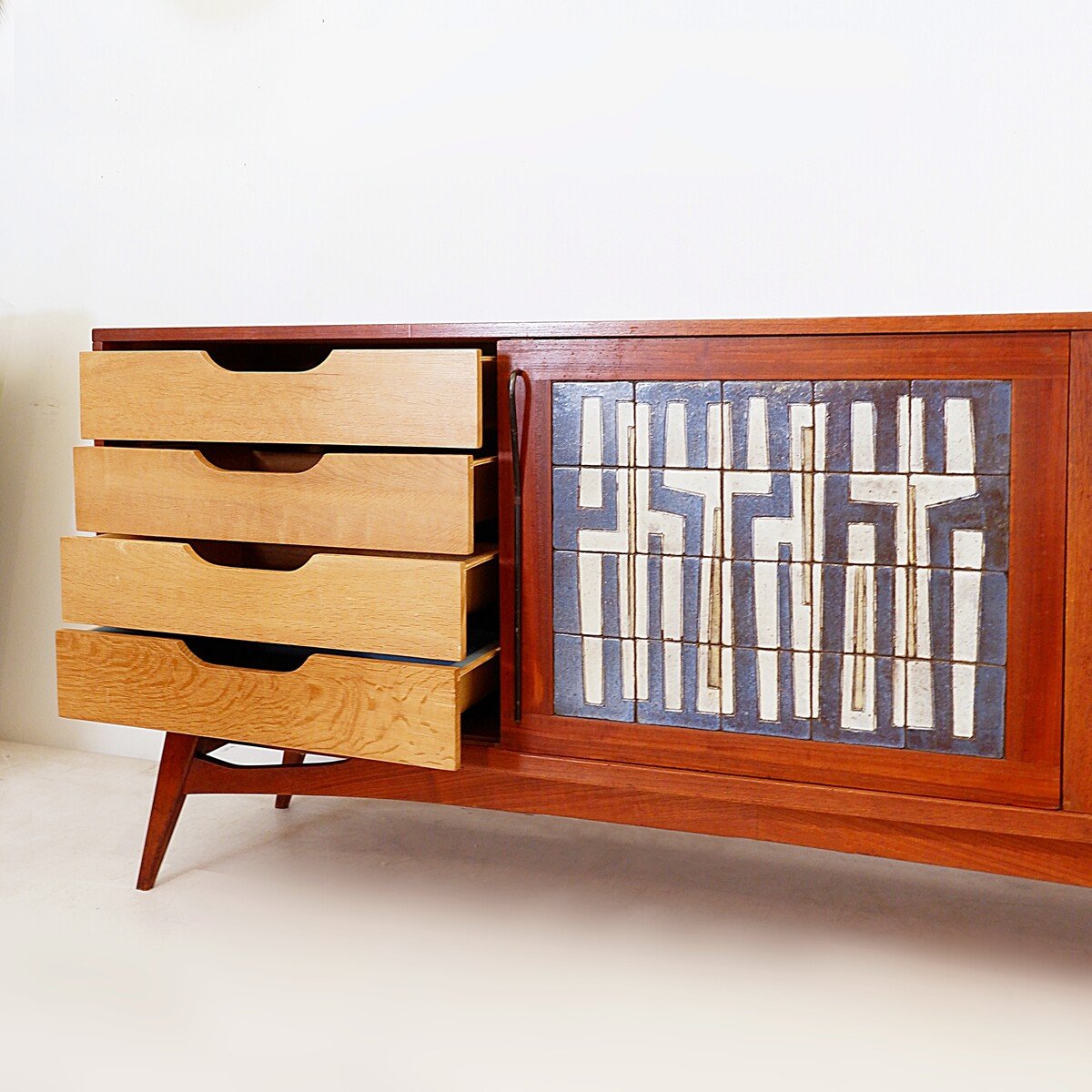 Enfilade par Alfred Hendrickx pour Belform, Belgique, 1950s-photo-4