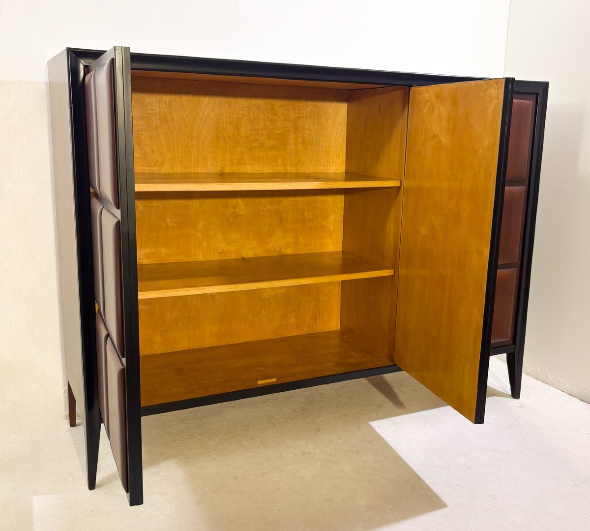 Mid-century Highboard In The Style Of Borsani, Italy, 1960s-photo-2