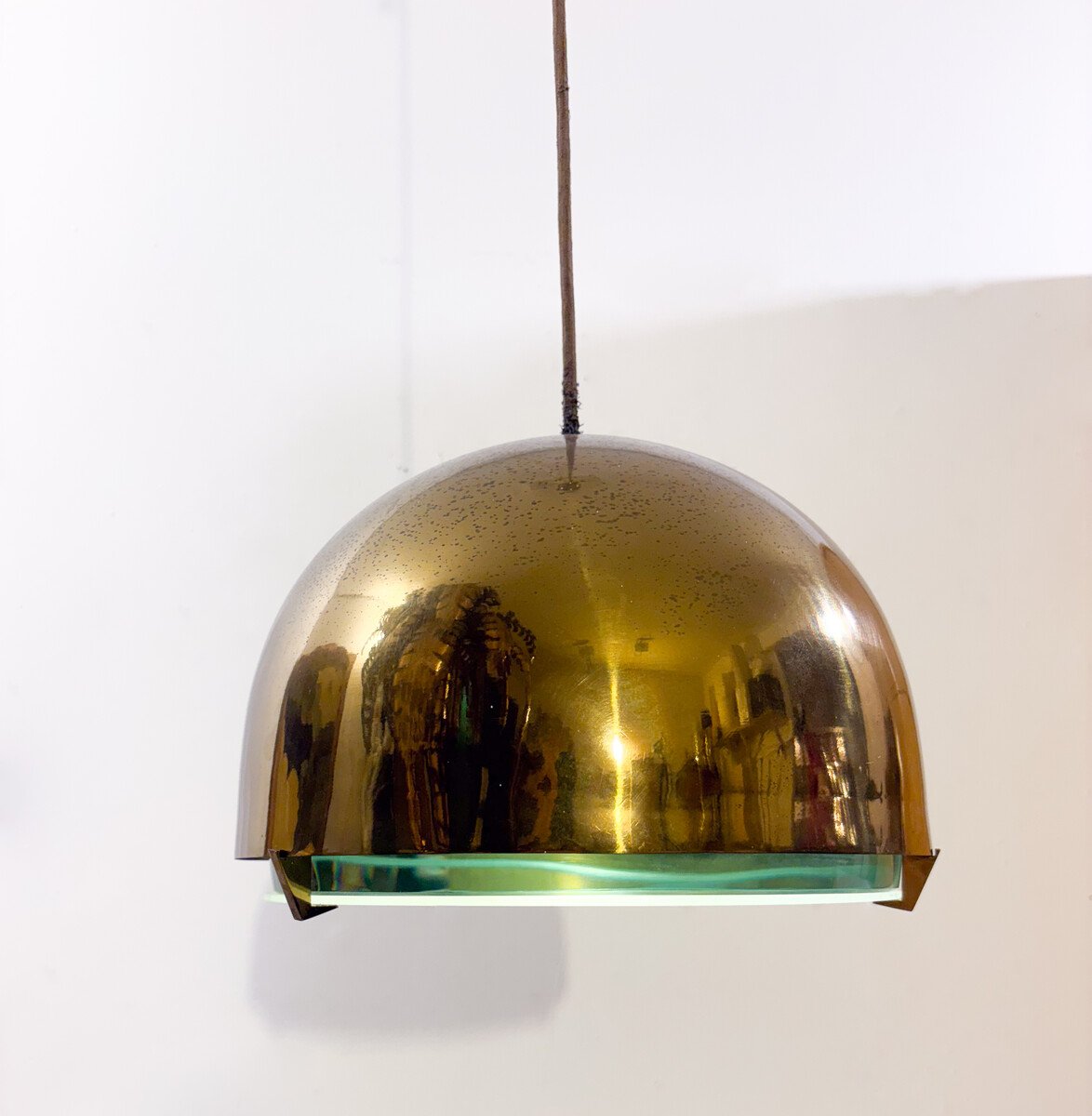 Model 2409 Pendant Lamp By Max Ingrand For Fontana Arte, Italy, 1960s-photo-2
