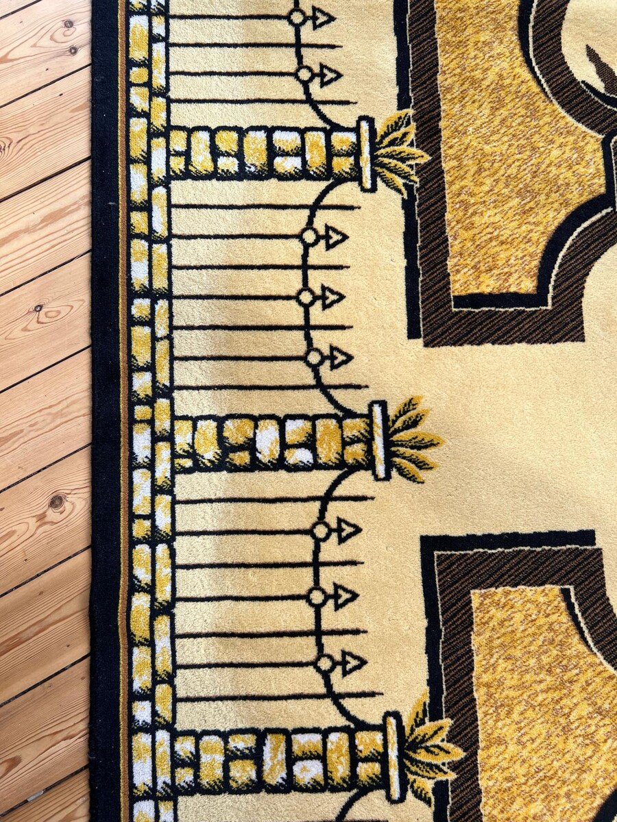 "giardini All'italiana" Wool Rug By Piero And Barnaba Fornasetti, Italy, 1970s-photo-3