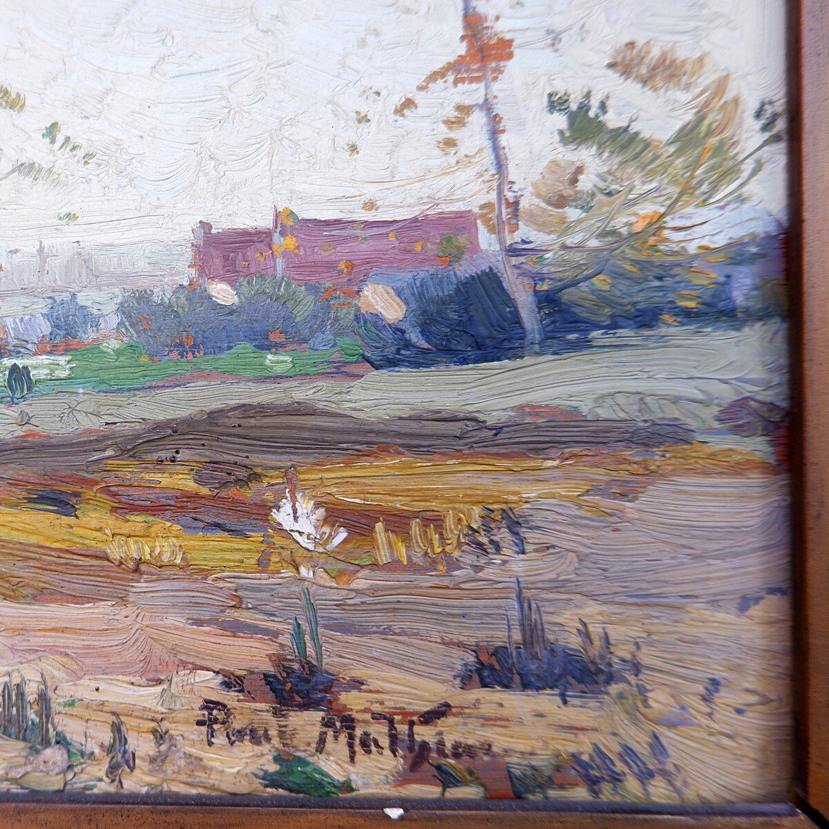 Landscape By Paul Mathieu (1872–1932)-photo-6