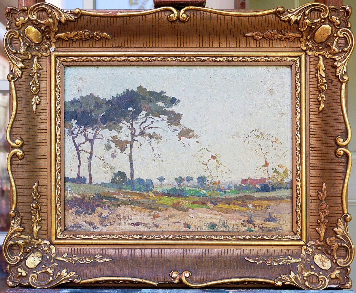 Landscape By Paul Mathieu (1872–1932)