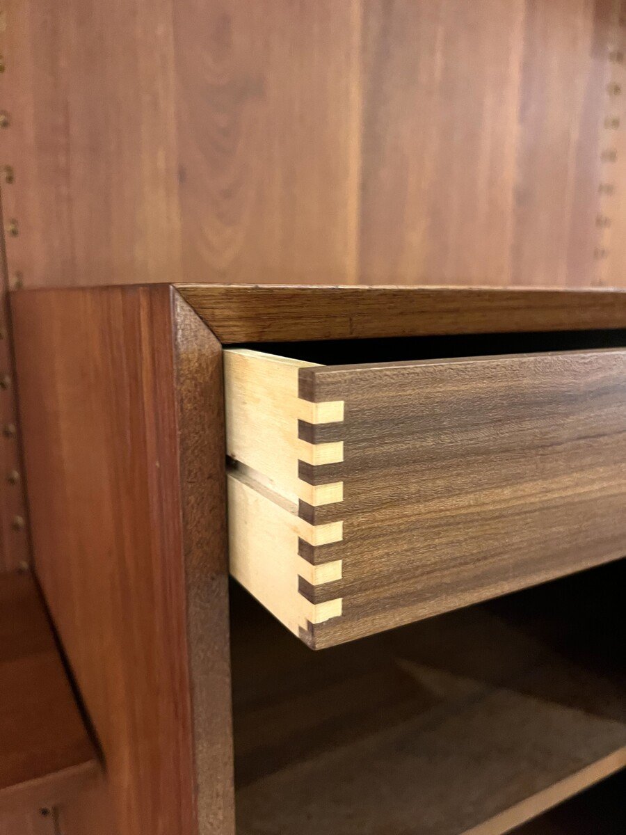 Teak Wall Unit By Poul Cadovius - 1960s -photo-4