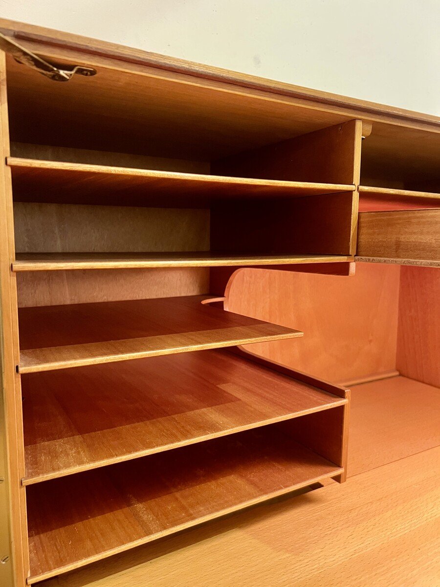 "magic Box" Folding Desk By Mummenthaler & Meier, Switzerland, 1950s-photo-3