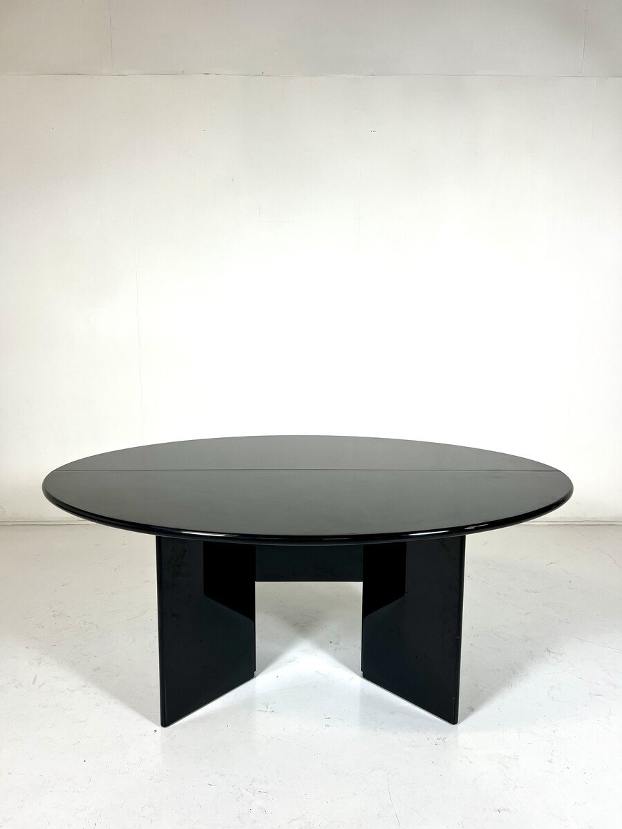 "antella" Lacquered Console Table By Takahama For Gavina, 1970s-photo-4