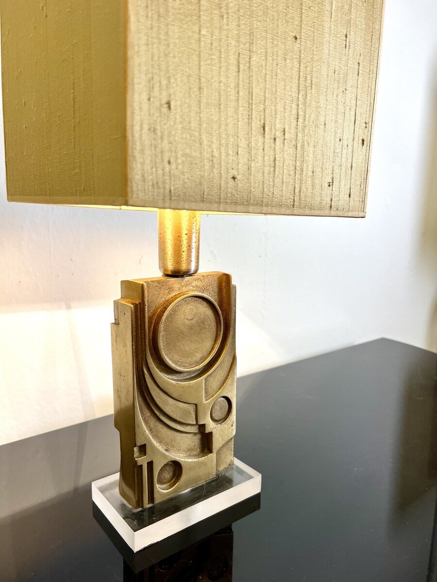 Lampe de table par signée Giuseppe Calonaci, n°178/300, Italie, 1970s -photo-2