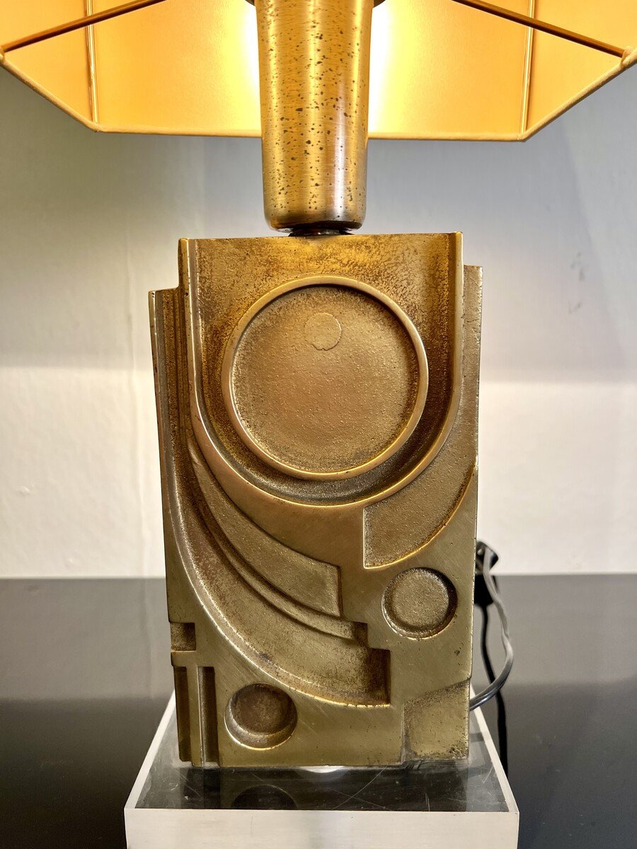 Lampe de table par signée Giuseppe Calonaci, n°178/300, Italie, 1970s -photo-3