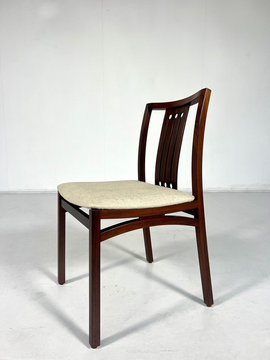 Set Of 6 Mid-century Chairs, Italy, 1960s-photo-4