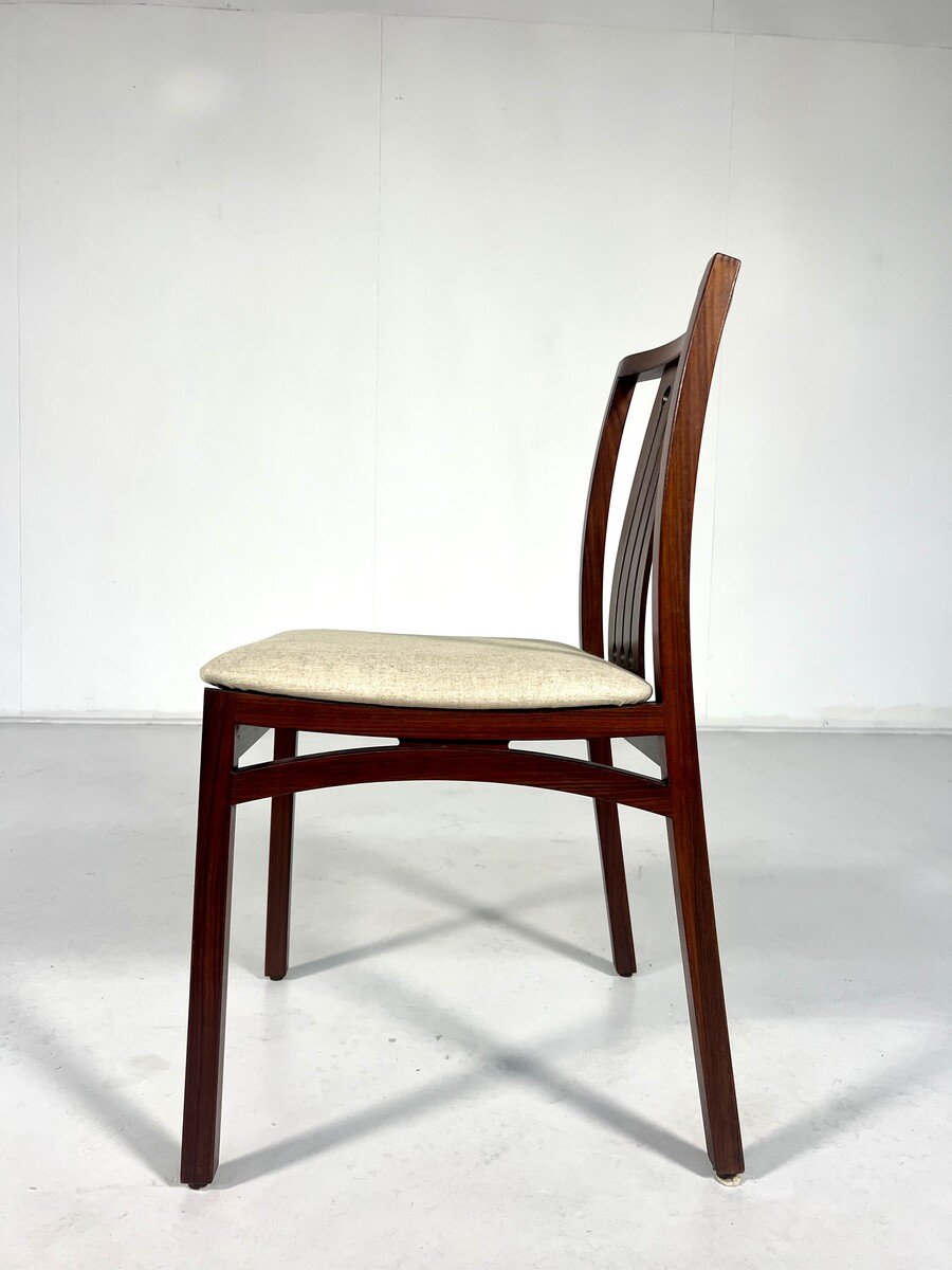 Set Of 6 Mid-century Chairs, Italy, 1960s-photo-4
