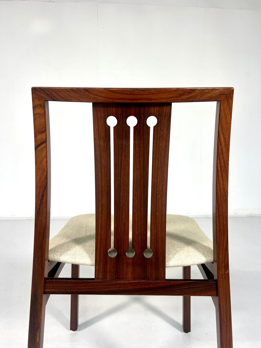 Set Of 6 Mid-century Chairs, Italy, 1960s-photo-5