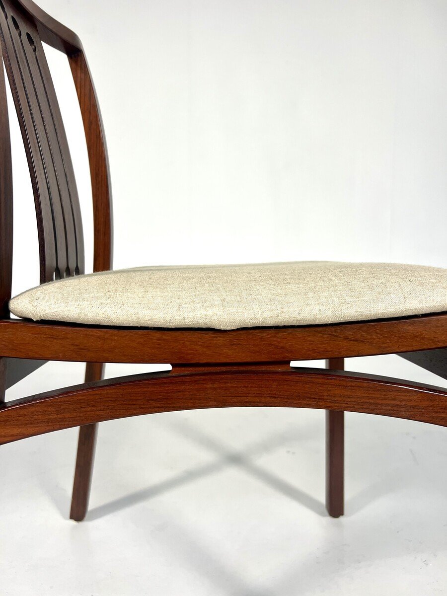Set Of 6 Mid-century Chairs, Italy, 1960s-photo-8