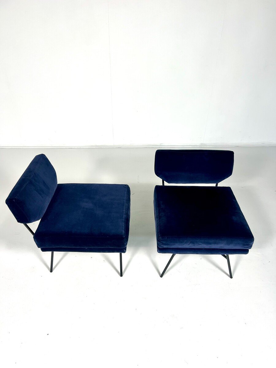Pair Of 'elettra' Armchairs By Bbpr For Arflex-photo-2