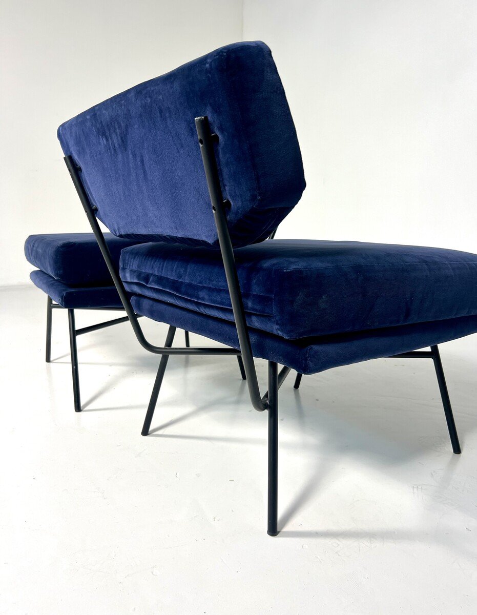 Pair Of 'elettra' Armchairs By Bbpr For Arflex-photo-1