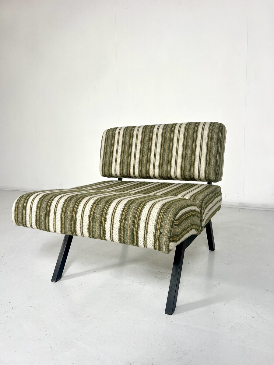 Paire de fauteuils inclinables 'Panchetto' par Rito Valla pour IPE, Italie, 1960s-photo-4