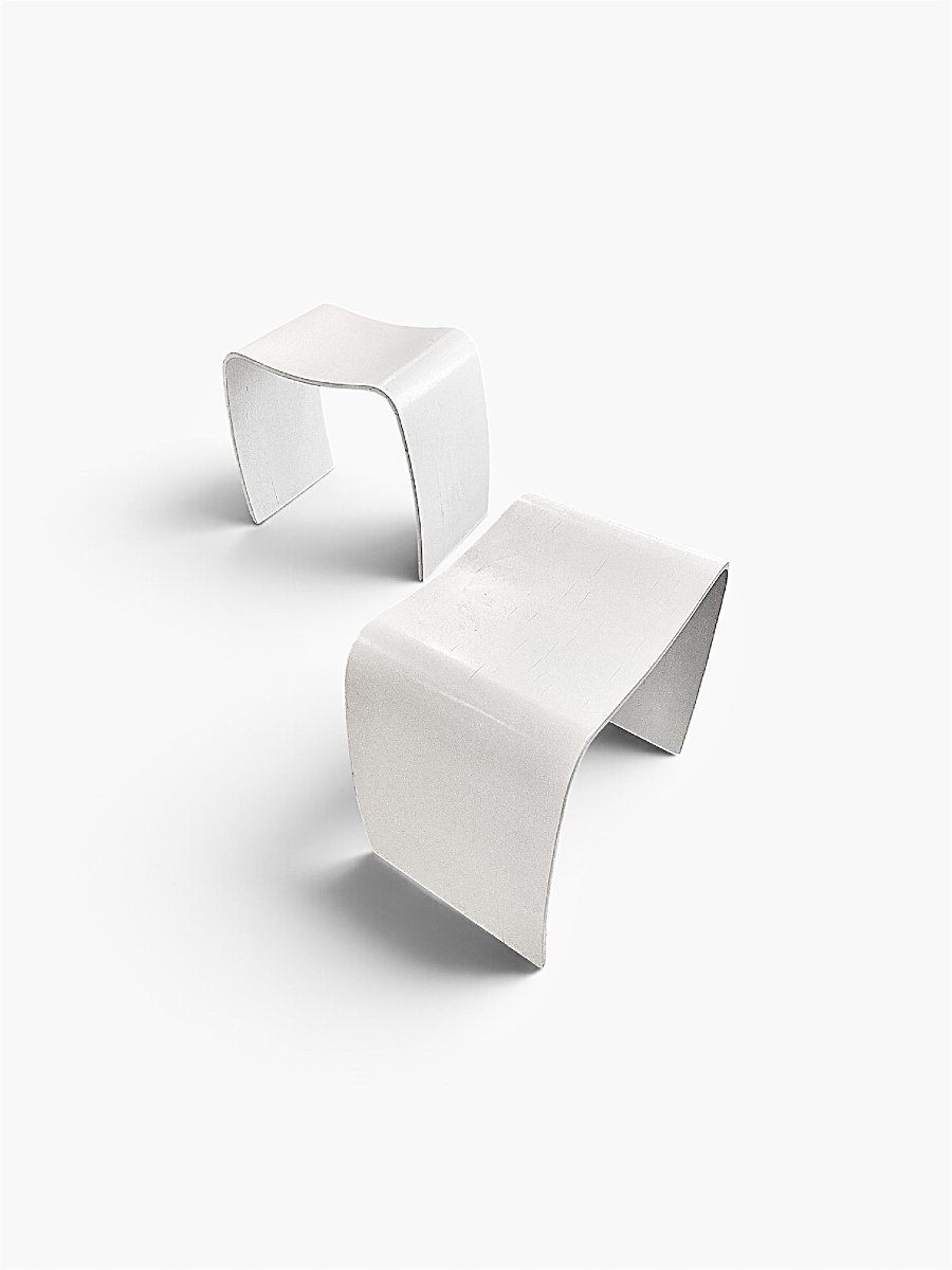Paire de tabourets "M" par Jorgen Moller, Danemark, 1970-photo-3