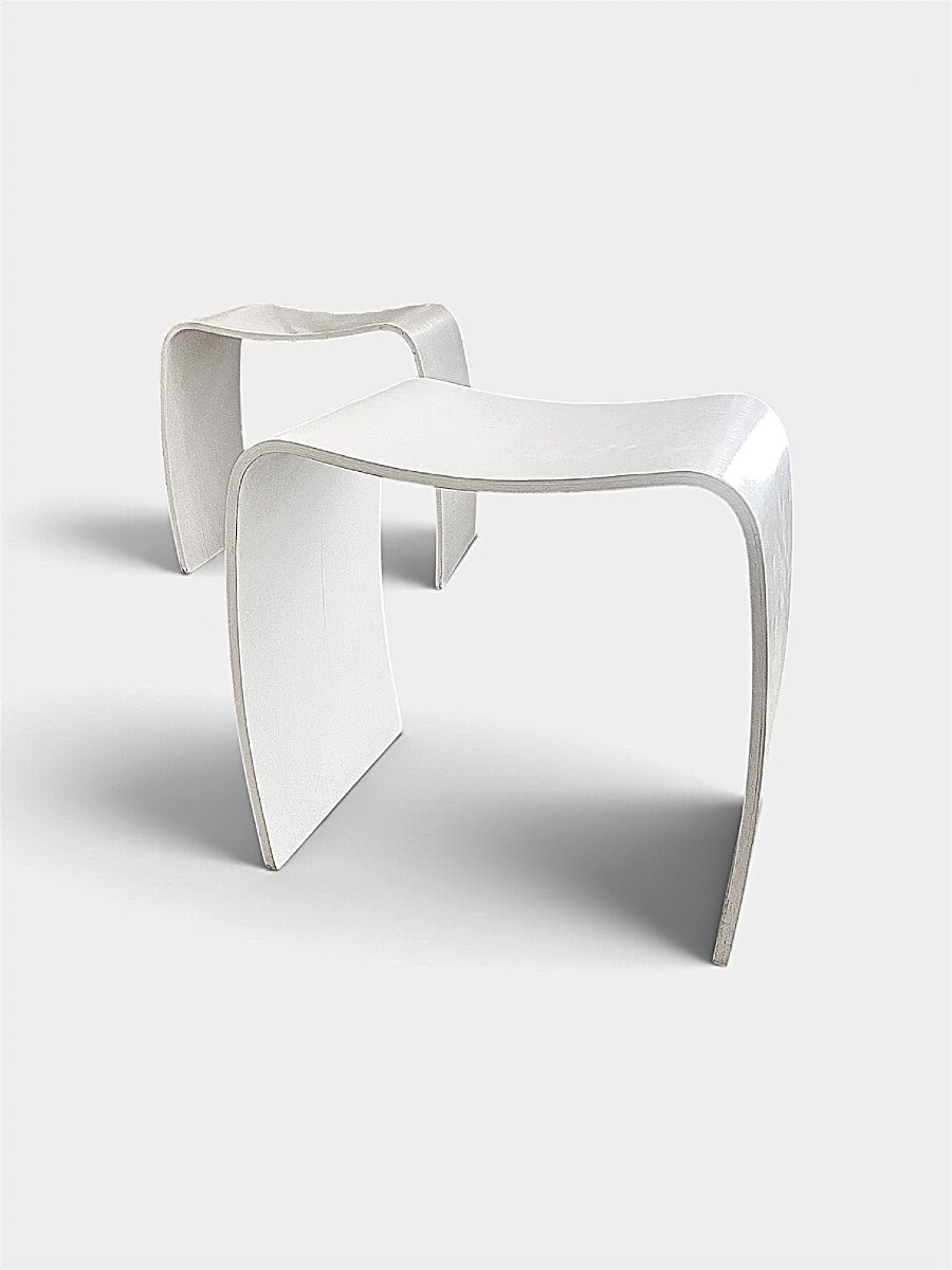 Paire de tabourets "M" par Jorgen Moller, Danemark, 1970-photo-1