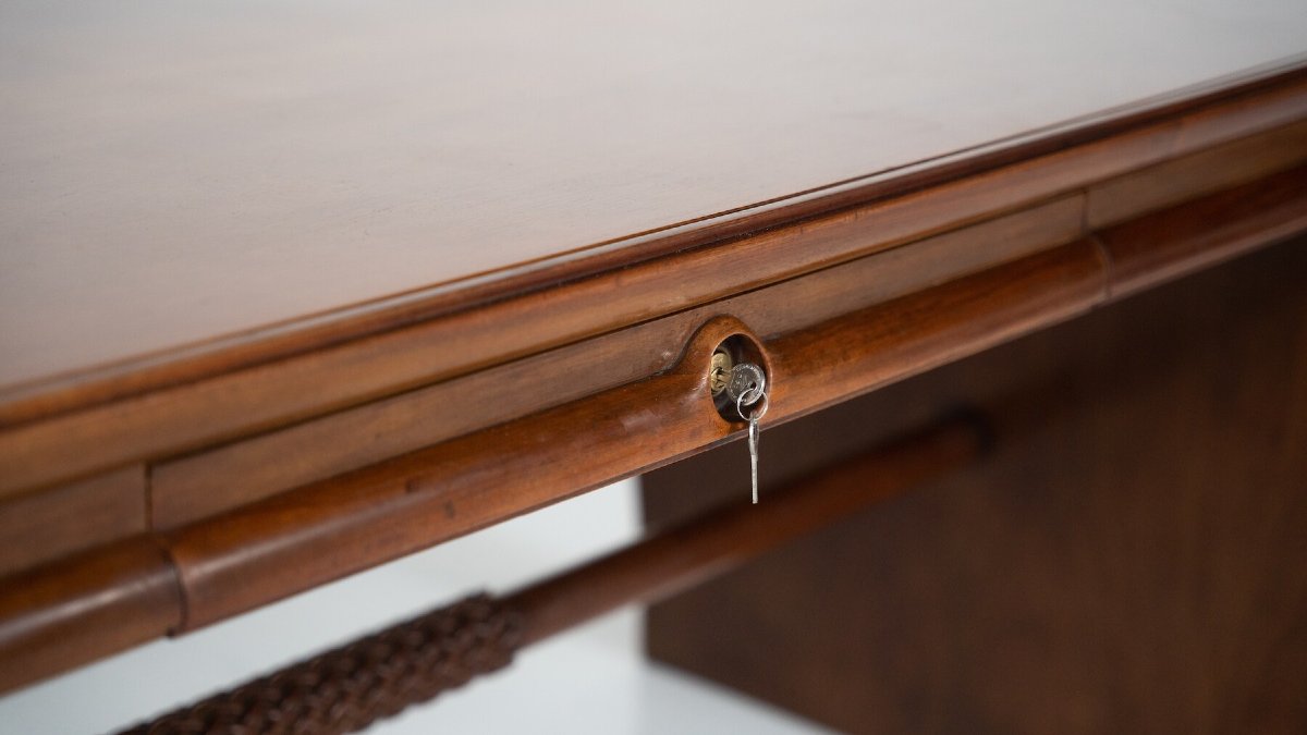Mid-century Desk By Osvaldo Borsani, Italy, 1950s-photo-2