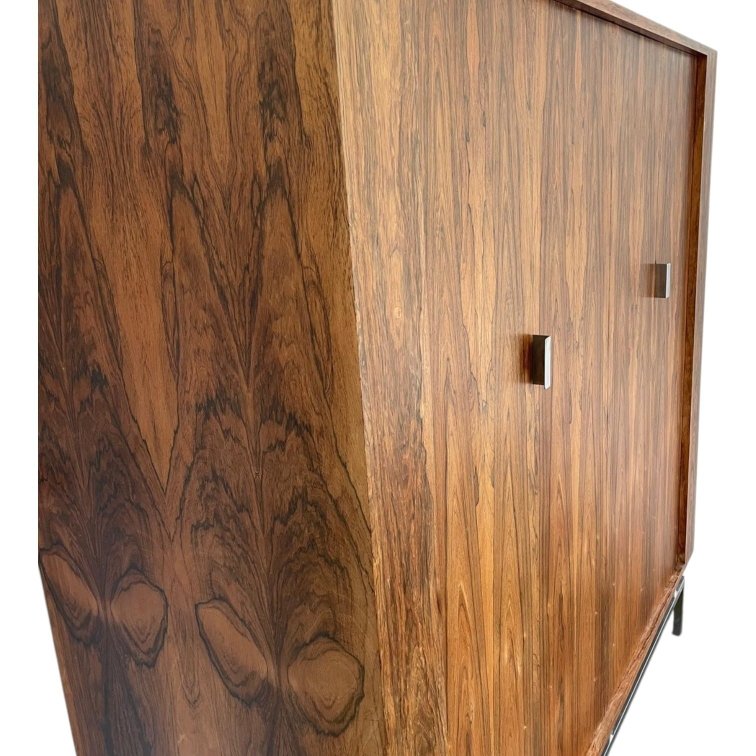Armoire en palissandre dans le goût de Jules Wabbes -photo-3