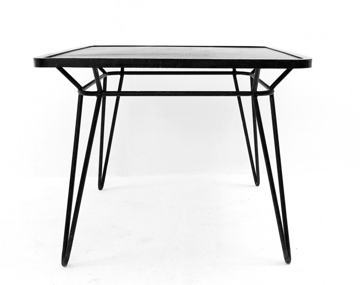 Square Wrought Iron Table By Ico Parisi