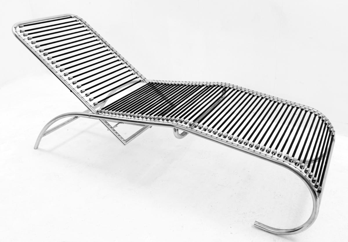 Adjustable Lounge Chair By René Herbst-photo-4