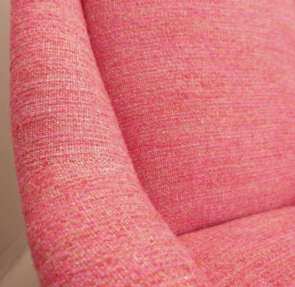 Pair Of Italian High Back Armchairs - New Upholstery-photo-4