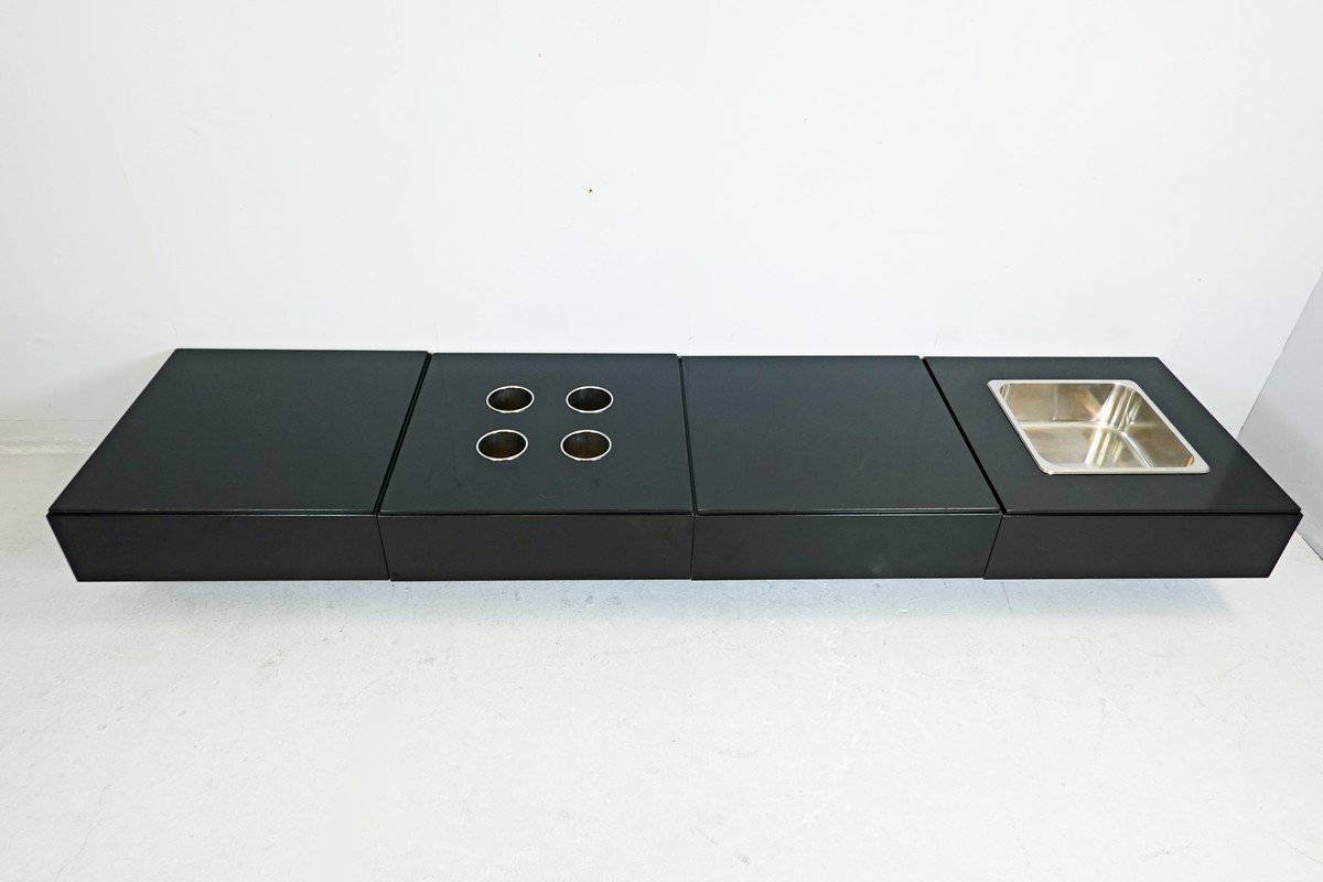 Modular Coffee Table By Willy Rizzo-photo-3