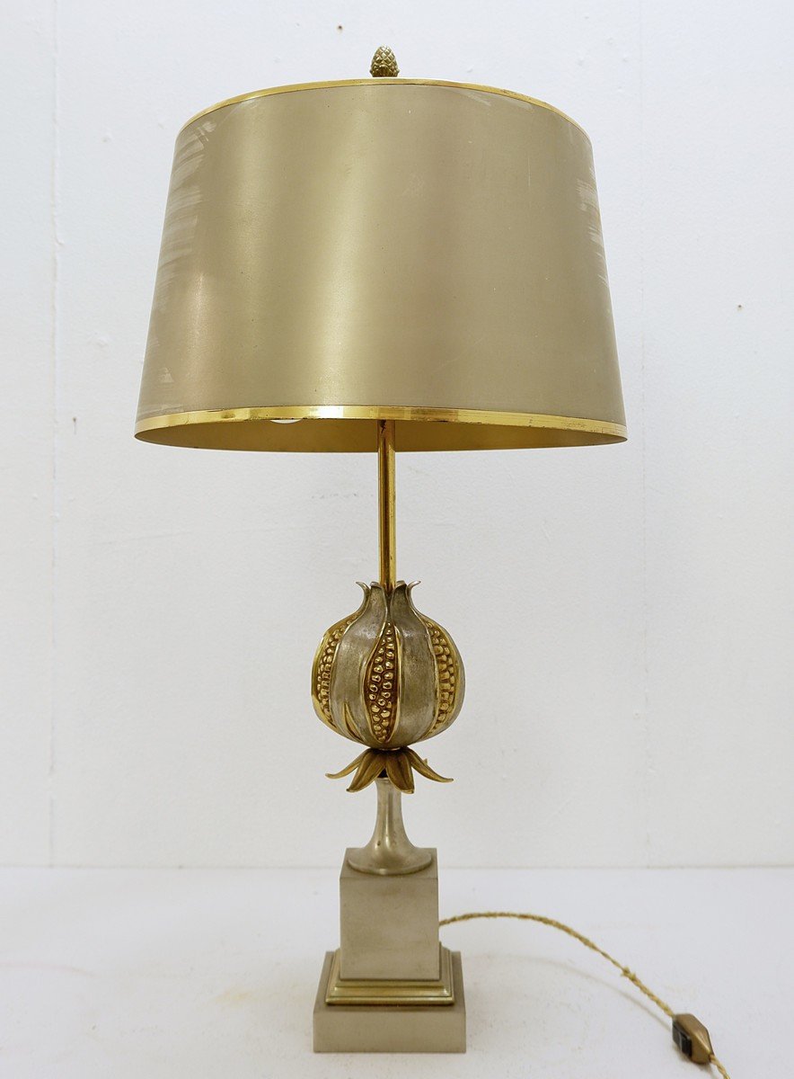 Grenade Table Lamp From Maison Charles 1960-photo-2