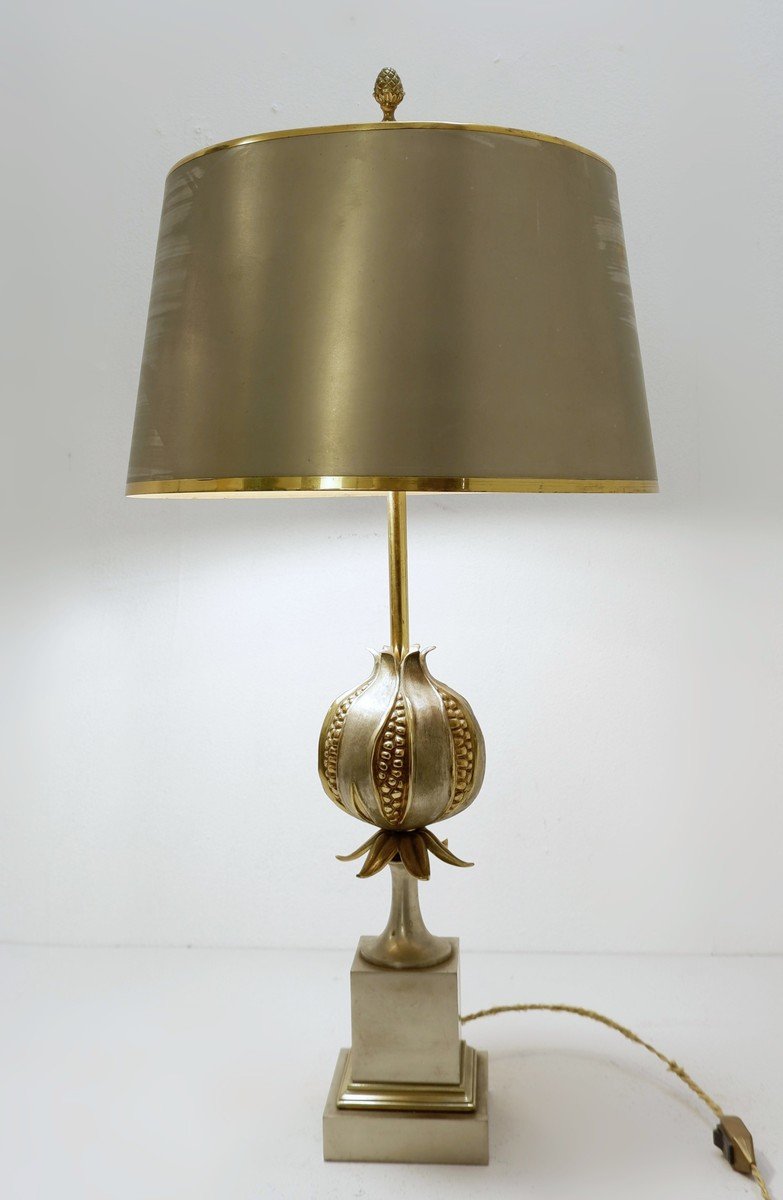 Lampe De Table Grenade De La Maison Charles 1960