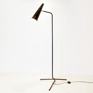 Lampadaire ajouré 1950's