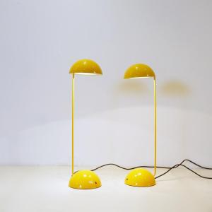 Pair Of  'bikini' Table Lamps By Tronconi - 80s (2 Available)