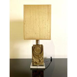 Sculpture Lamp By Giuseppe Calonaci, Italy, 1970's
