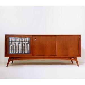 Enfilade par Alfred Hendrickx pour Belform, Belgique, 1950s